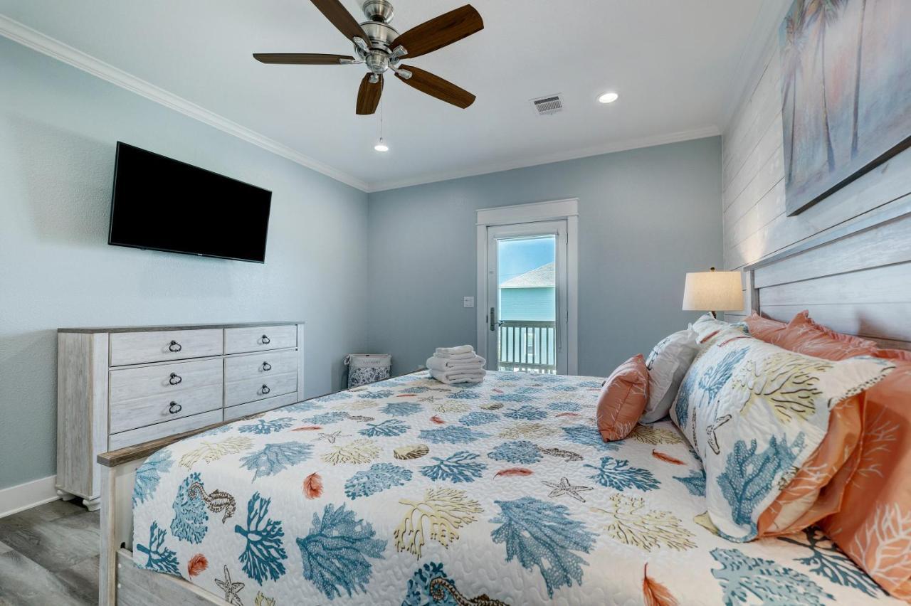 Beachfront - Hot Tub - Bbq - 14 Guests Bolivar Peninsula Exterior photo
