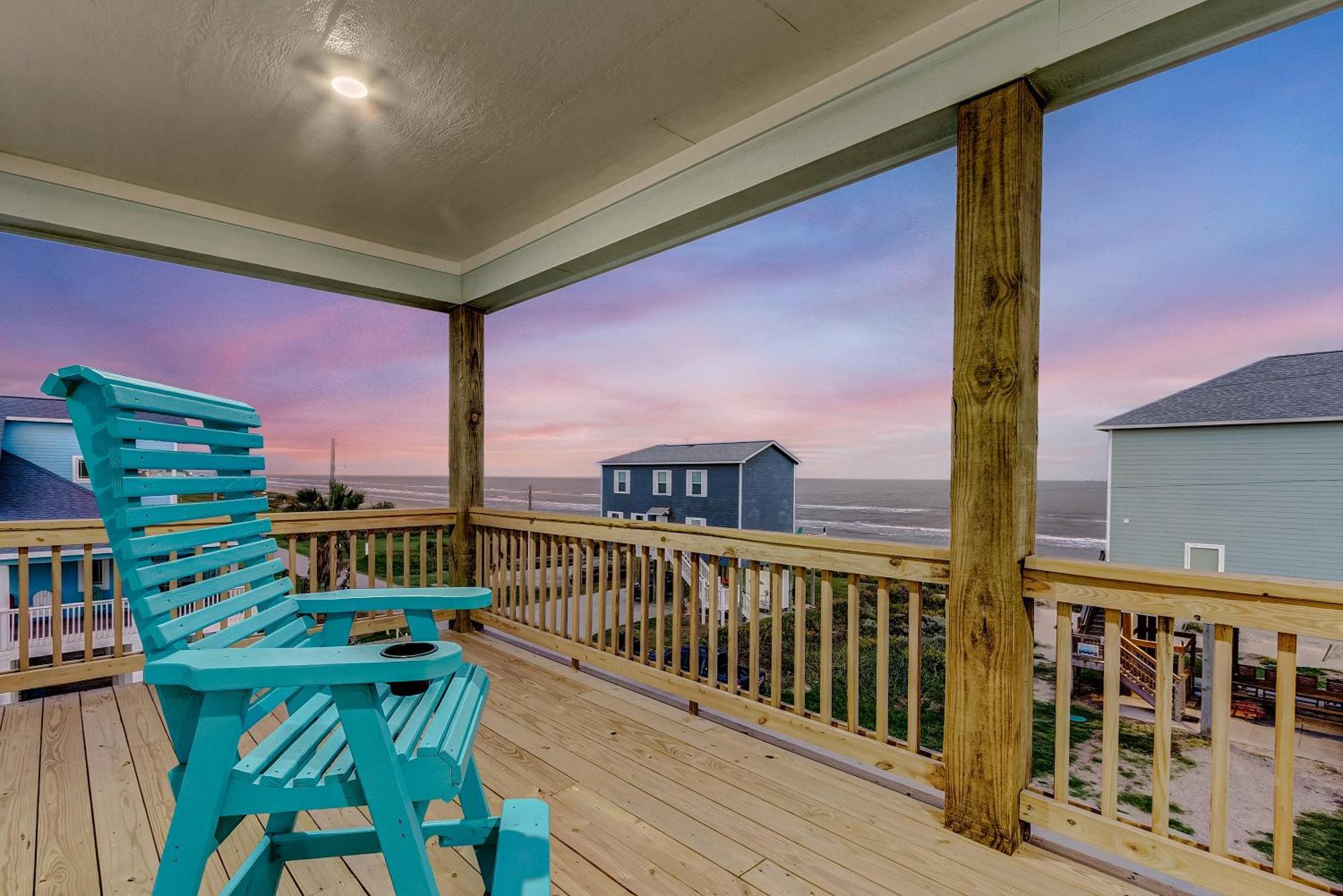 Beachfront - Hot Tub - Bbq - 14 Guests Bolivar Peninsula Exterior photo